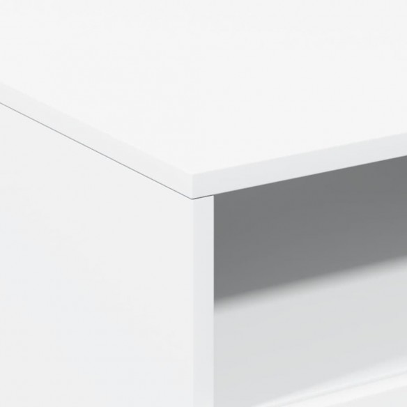 Table basse avec lumières LED blanc 50x49x40 cm Table basse avec lumières LED blanc 50x49x40 cm