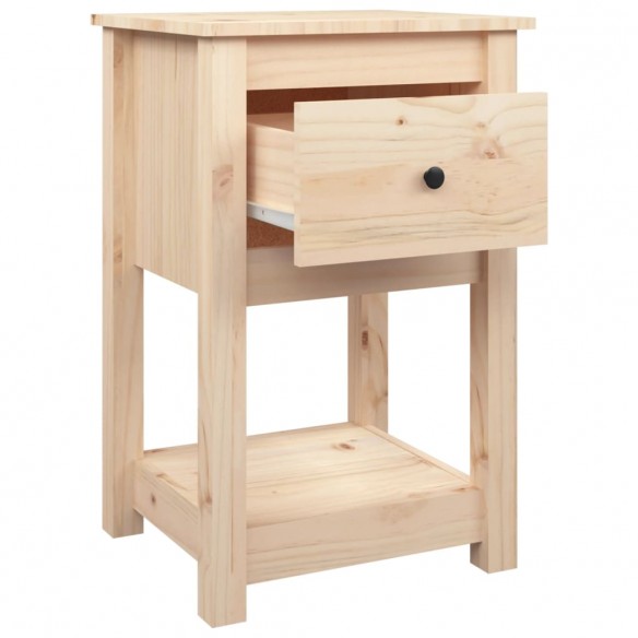 Table de chevet 40x35x61,5 cm Bois de pin massif Table de chevet 40x35x61,5 cm Bois de pin massif