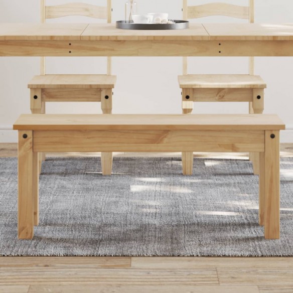 Banc à manger Panama 105x30x45 cm bois massif de pin