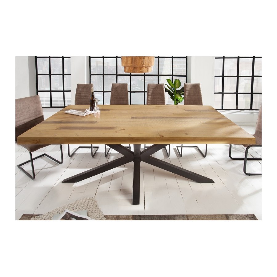 Table en bois massif| La force du design, la douceur du foyer.