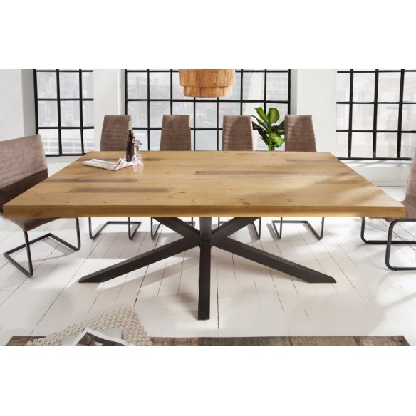 Table en bois massif| La force du design, la douceur du foyer.