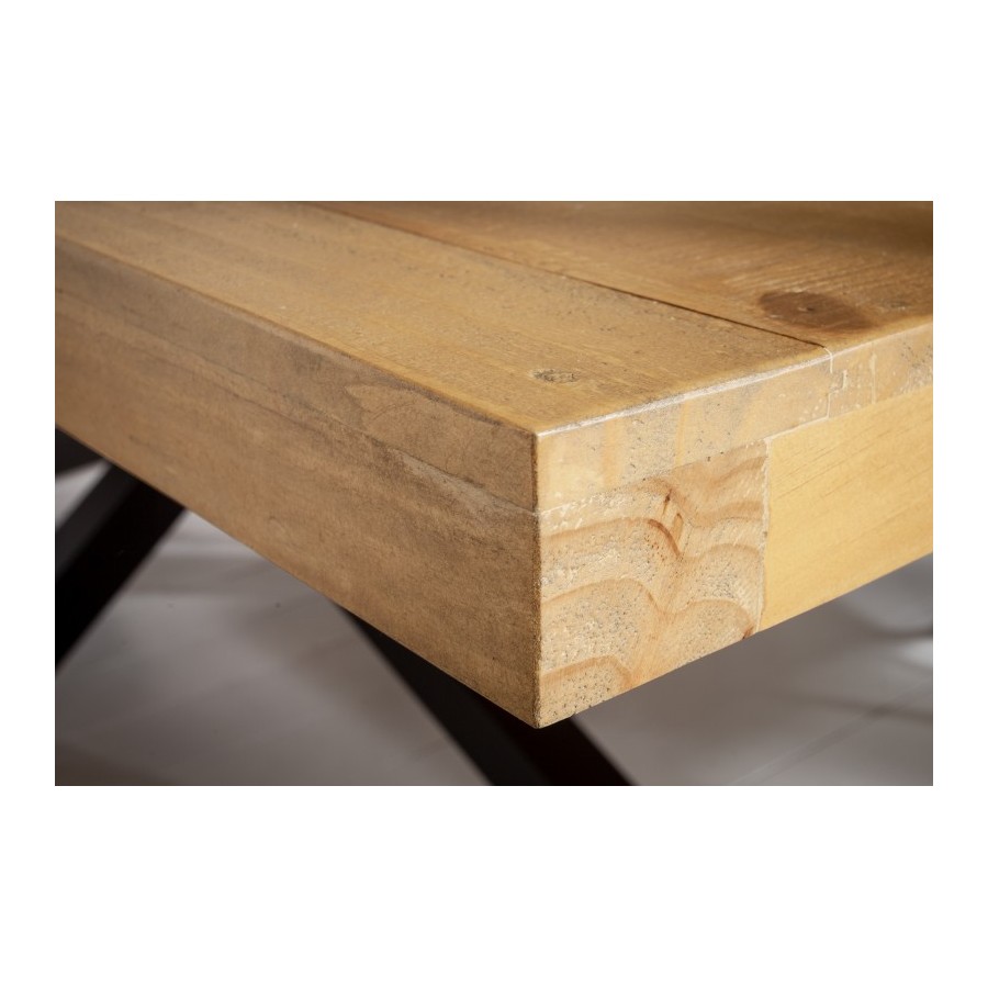 Table en bois massif| La force du design, la douceur du foyer.