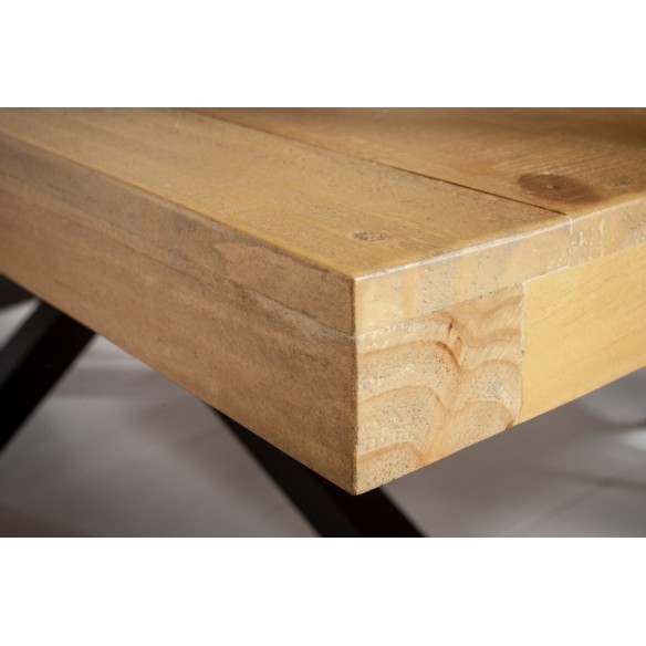 Table en bois massif| La force du design, la douceur du foyer.