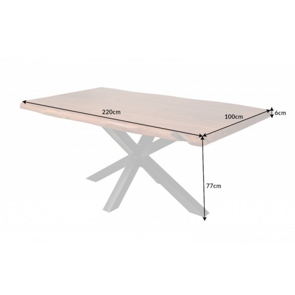 Table en bois massif| La force du design, la douceur du foyer.