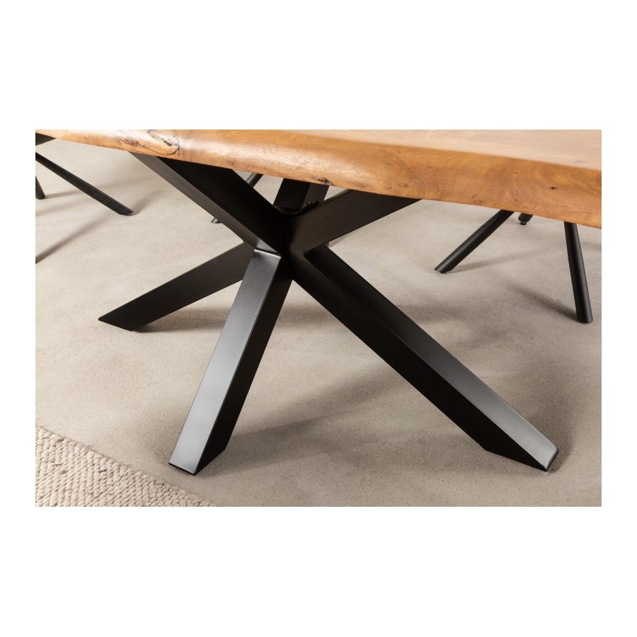 Table en bois massif| La force du design, la douceur du foyer.