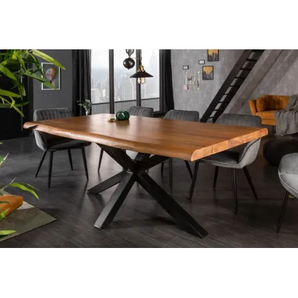 Table en bois massif| La force du design, la douceur du foyer. 2