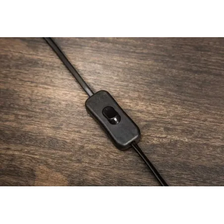 Lampe de table design PURE UNIQUE 80 cm – Bois flotté naturel et abat-jour en lin beige