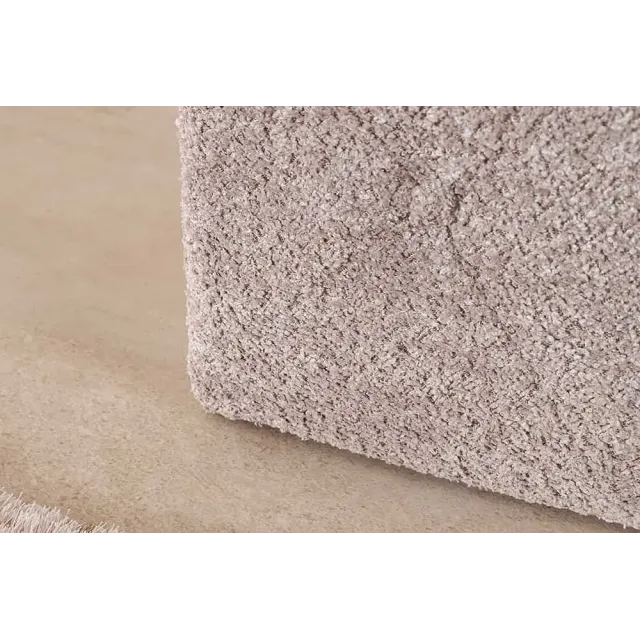 Banquette de lit Chesterfield EXTRAVAGANCIA 140 cm – Tissu bouclé champagner greige avec coffre de rangement intégré