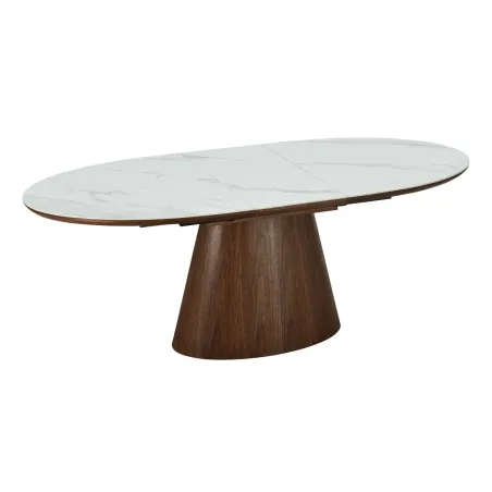 Table extensible ovale céramique 160-200 cm – table salle à manger design