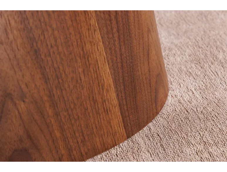 Table de salle à manger extensible céramique pierre naturelle 160-200 cm – UNIQUE | Decozzia