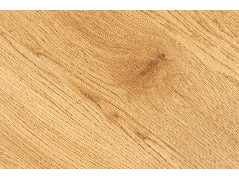 Table ronde bois et métal Ø120 cm – table à manger ronde chêne naturel | Decozzia
