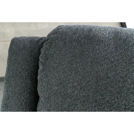 Fauteuil relax cinéma en tissu gris foncé – HOLLYWOOD | Decozzia