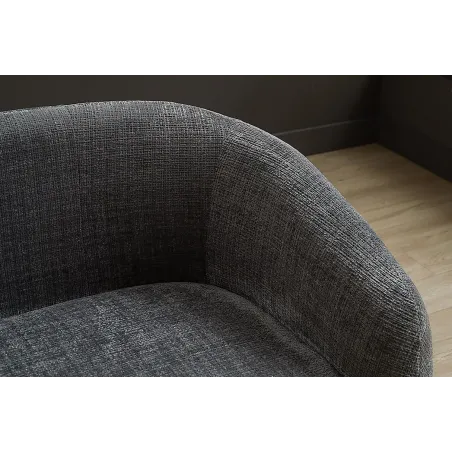 Canapé 3 places chenille moderne 200 cm | Décozzia