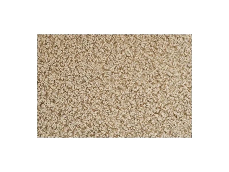 Canapé droit tissu polyester marron clair 302 cm | DALI