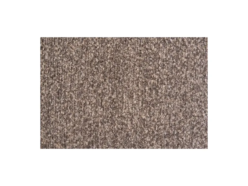 Canapé droit AURORA 226 cm marron – 2 coussins confortables