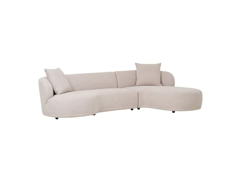 Canapé d'angle KINGSTON LOUNGE beige 294 cm – angle droit