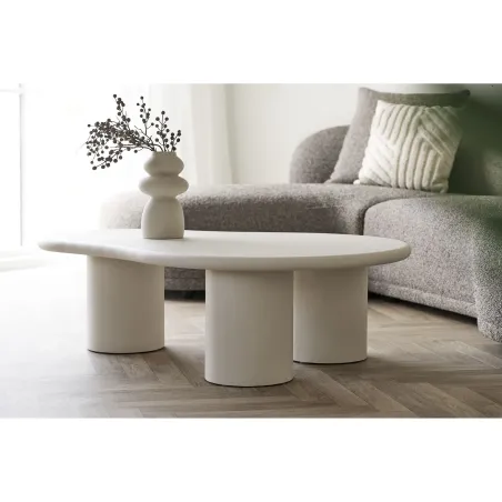 Canapé d'angle KINGSTON marron 294 cm – angle gauche moderne