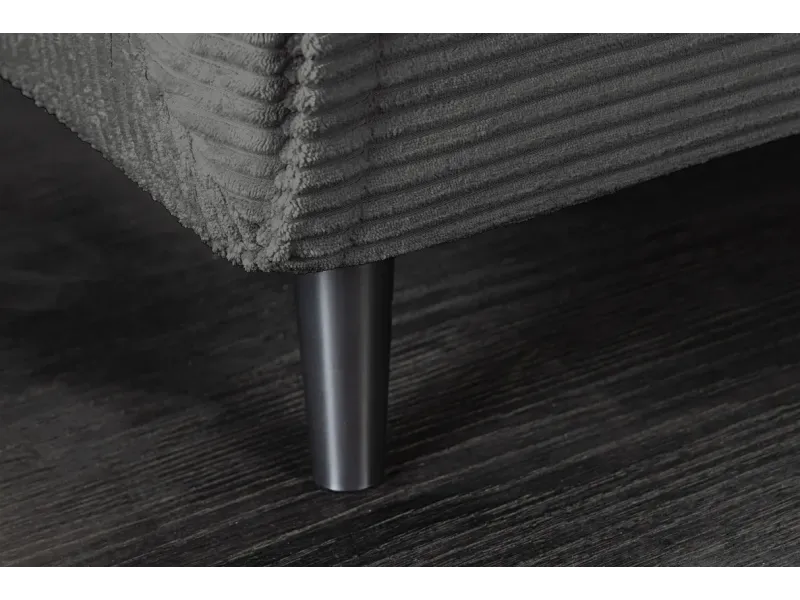 Fauteuil-lit velours côtelé multifonction 140 cm | Decozzia