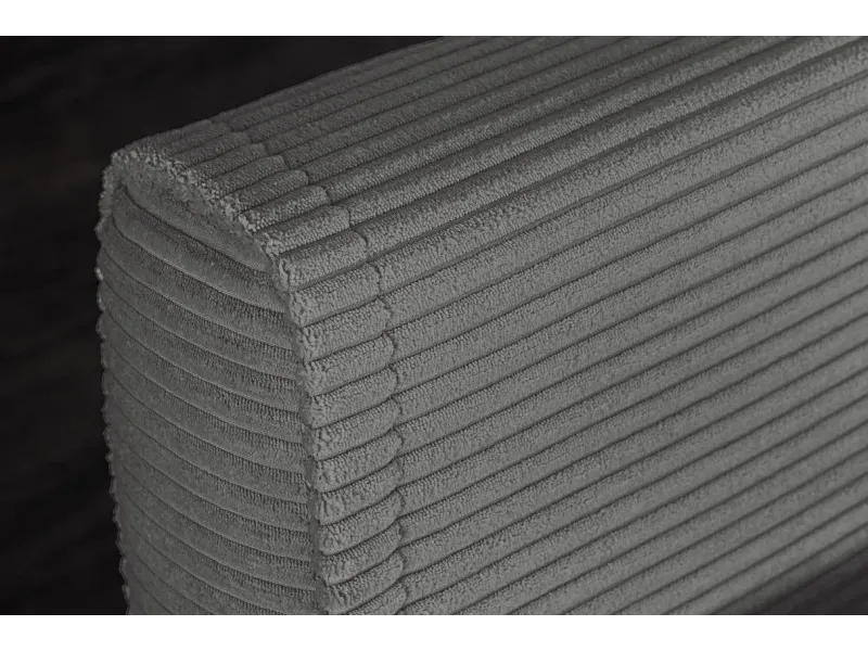 Fauteuil-lit velours côtelé multifonction 140 cm | Decozzia