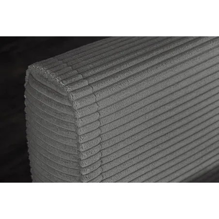 Fauteuil-lit velours côtelé multifonction 140 cm | Decozzia