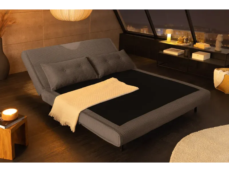 Canapé convertible 140 cm compact – canapé lit petit espace | Decozzia