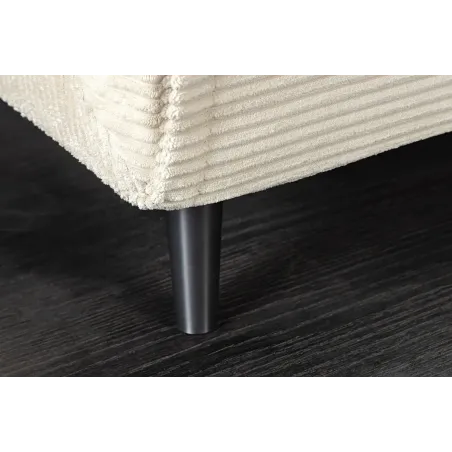 Fauteuil-lit velours côtelé multifonction 140 cm | Decozzia