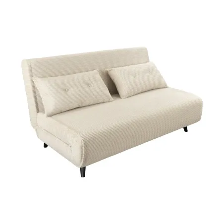 Fauteuil-lit velours côtelé multifonction 140 cm | Decozzia