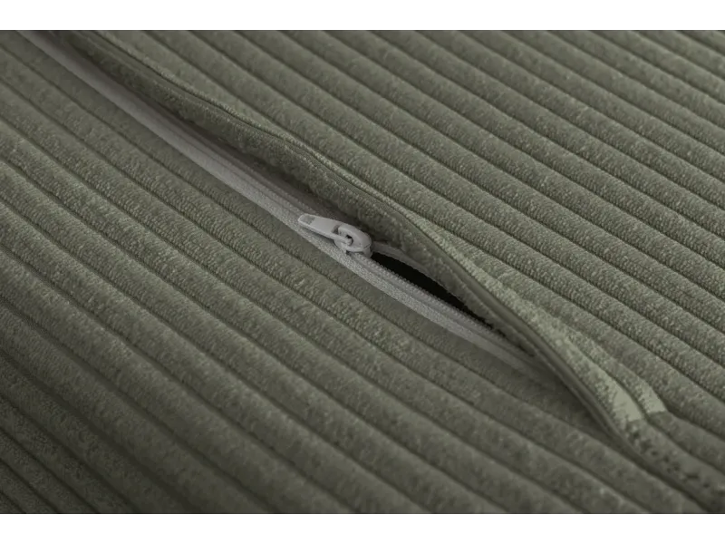 Fauteuil-lit velours côtelé multifonction 140 cm | Decozzia