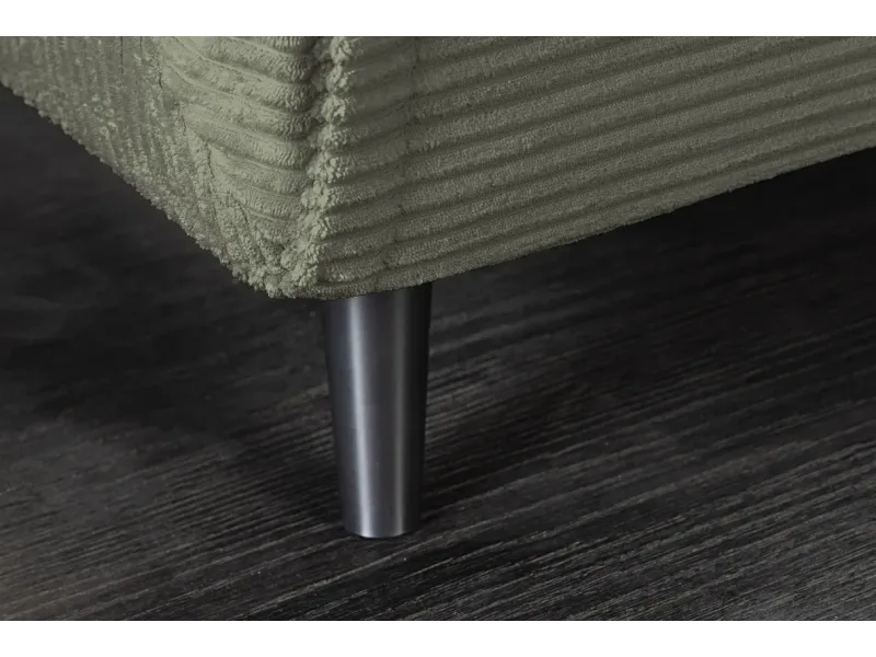 Fauteuil-lit velours côtelé multifonction 140 cm | Decozzia