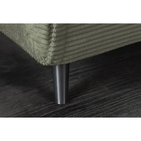 Fauteuil-lit velours côtelé multifonction 140 cm | Decozzia