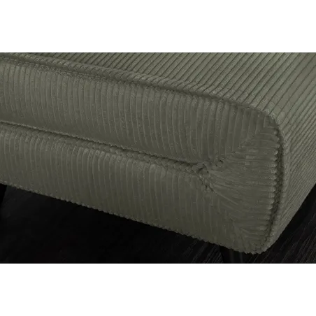 Fauteuil-lit velours côtelé multifonction 140 cm | Decozzia