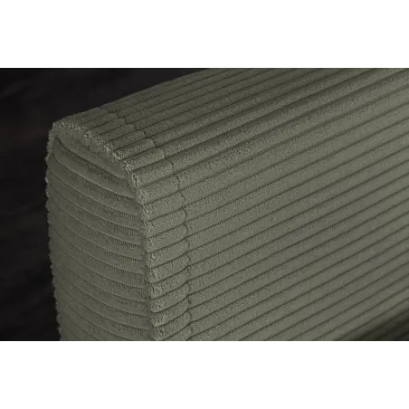 Fauteuil-lit velours côtelé multifonction 140 cm | Decozzia