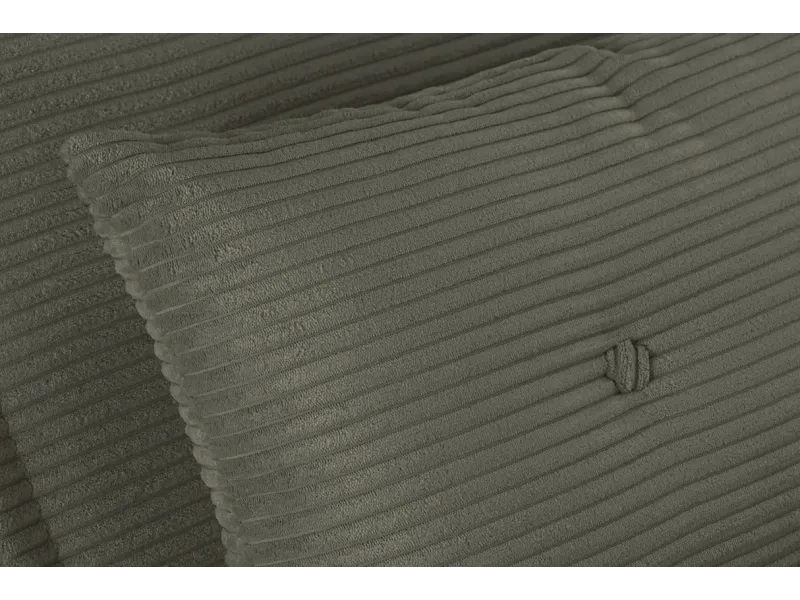 Fauteuil-lit velours côtelé multifonction 140 cm | Decozzia