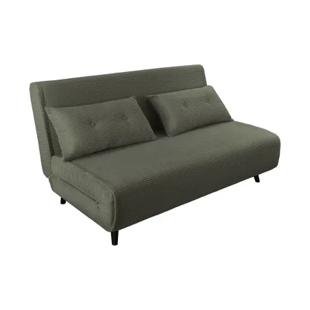 Fauteuil-lit velours côtelé multifonction 140 cm | Decozzia