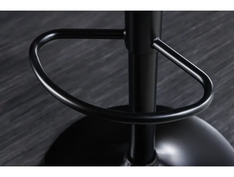 Tabouret de bar pivotant tissu moderne 64–85 cm | Decozzia