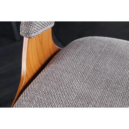 Tabouret de bar pivotant tissu moderne 64–85 cm | Decozzia