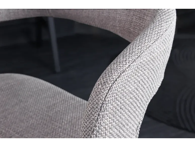 Tabouret de bar pivotant tissu moderne 64–85 cm | Decozzia