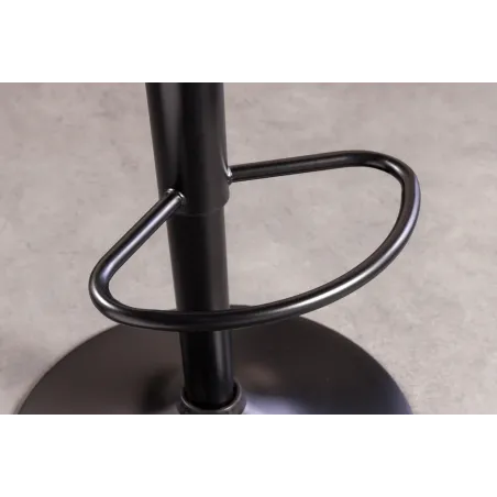 Tabouret de bar pivotant similicuir moderne 64–85 cm | Decozzia