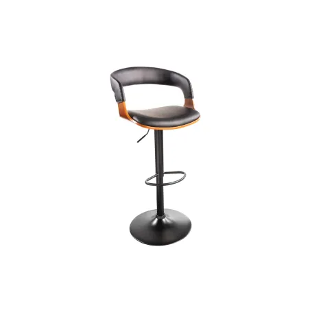 Tabouret de bar pivotant similicuir moderne 64–85 cm | Decozzia