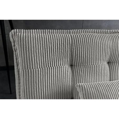 Canapé-lit velours côtelé moderne 195 cm 3 places – JAZZ