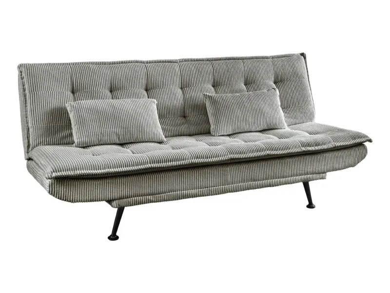Canapé-lit velours côtelé moderne 195 cm 3 places – JAZZ