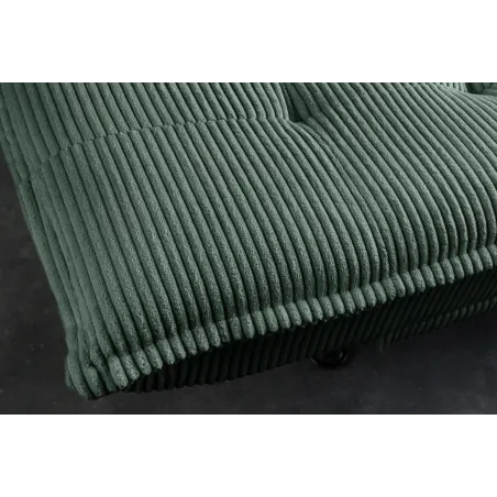 Canapé-lit velours côtelé moderne 195 cm 3 places – JAZZ