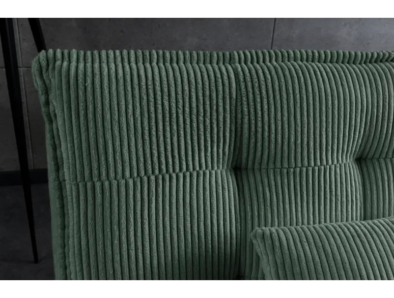 Canapé-lit velours tricoté moderne 195 cm 3 places – JAZZ