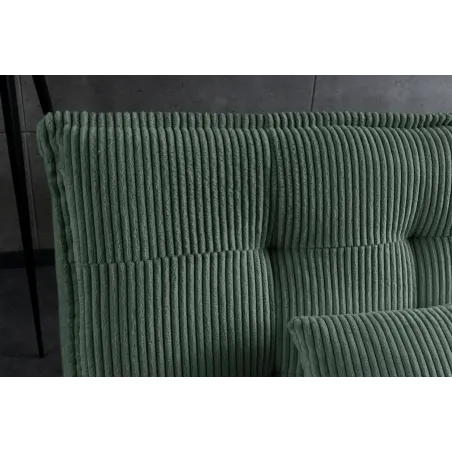 Canapé convertible 3 places velours – canapé lit moderne | Decozzia