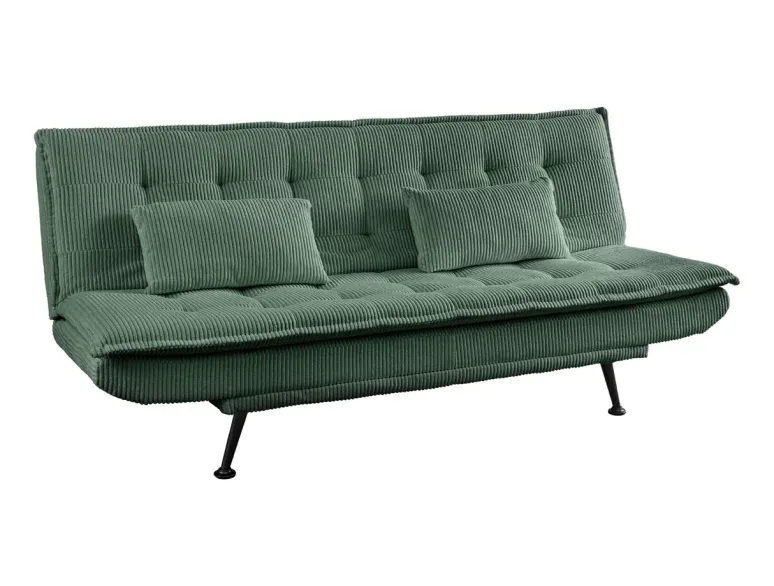 Canapé-lit velours tricoté moderne 195 cm 3 places – JAZZ