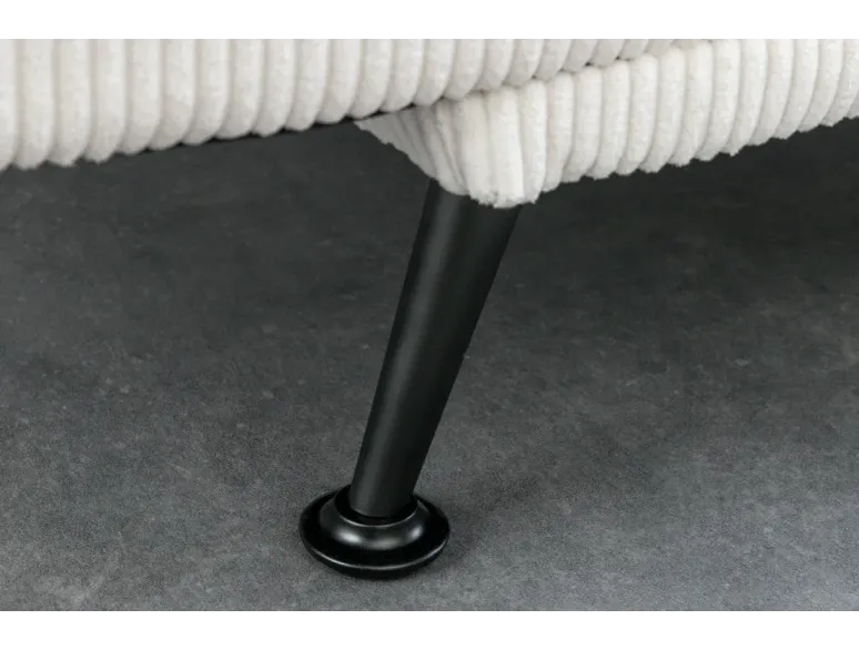 Canapé-lit velours tricoté moderne 195 cm 3 places – JAZZ