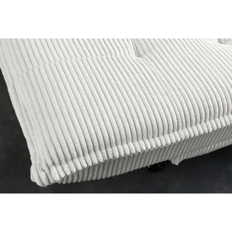 Canapé-lit velours tricoté moderne 195 cm 3 places – JAZZ