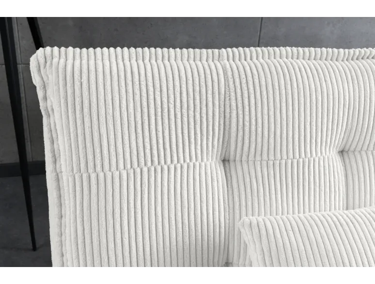 Canapé-lit velours tricoté moderne 195 cm 3 places – JAZZ