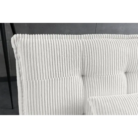 Canapé-lit velours tricoté moderne 195 cm 3 places – JAZZ