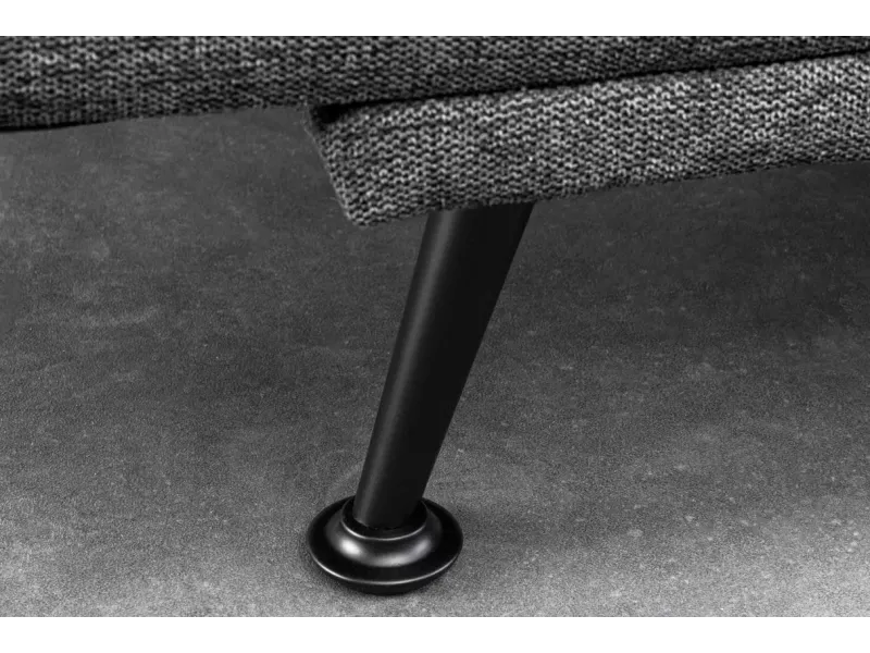 Canapé-lit tissu texturé moderne 195 cm 3 places – JAZZ